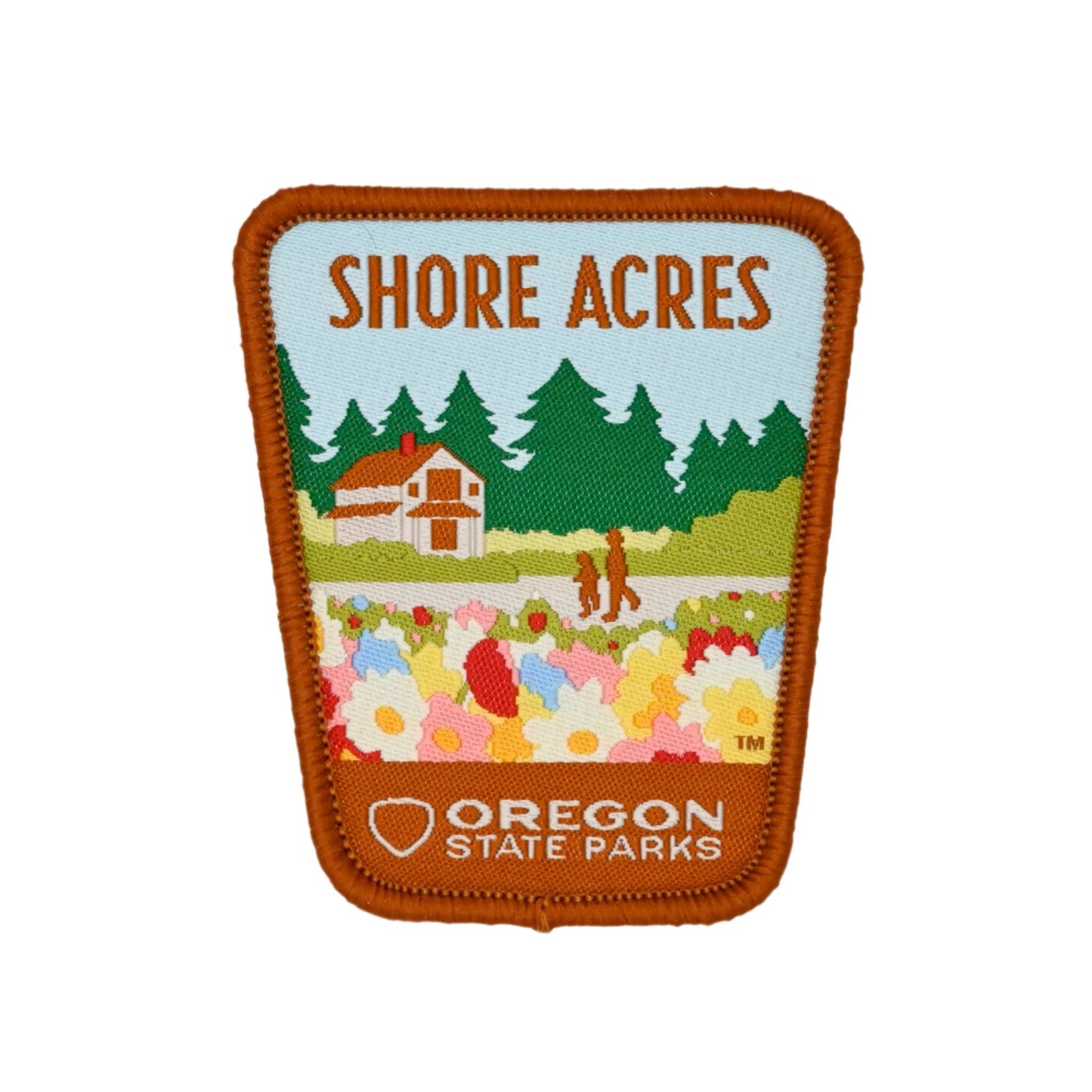 Shore Acres, 2.5" Iron-on Patch