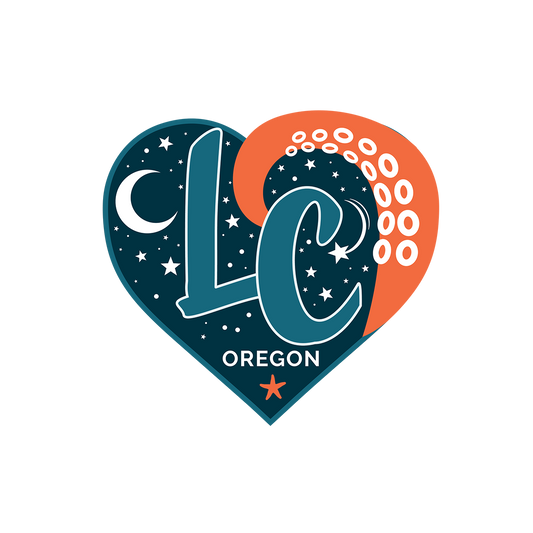 LC Heart Sticker - Special Edition "Dark Sky"