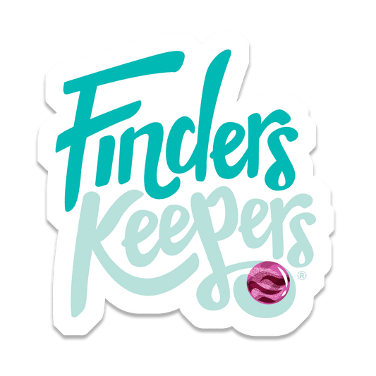 Finders Keepers 3.5" Sticker