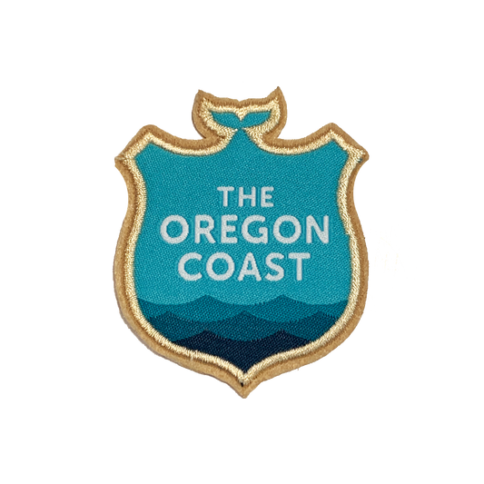 Official Oregon Coast Logo Iron-on Patch