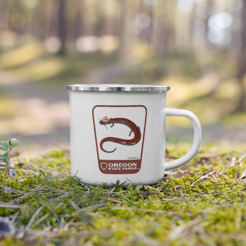 Oregon Slender Salamaner Mug, 12oz