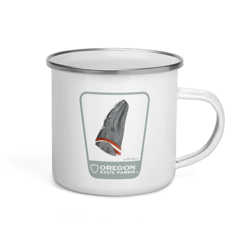 Gray Whale Mug, 12oz